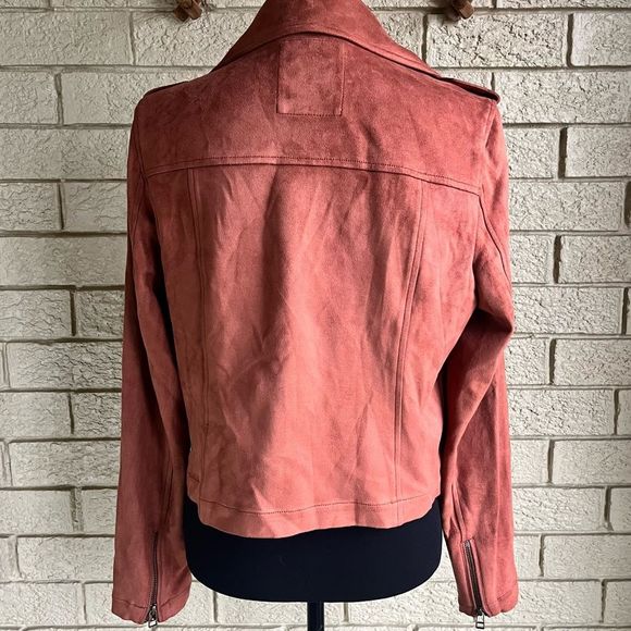 Women’s Bomber Moto Jacket Good Hart size Large NWOT - Picture 13 of 16